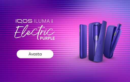 IQOS ILUMA i Electric Purple seade uues värvitoonis