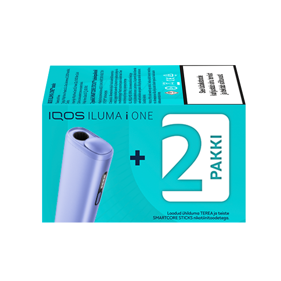 IQOS ILUMA i ONE and 2 Packs