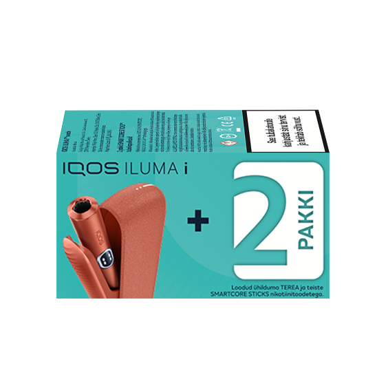 IQOS ILUMA i and 2 packs