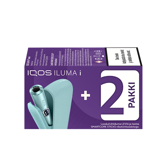 IQOS ILUMA i and 2 packs