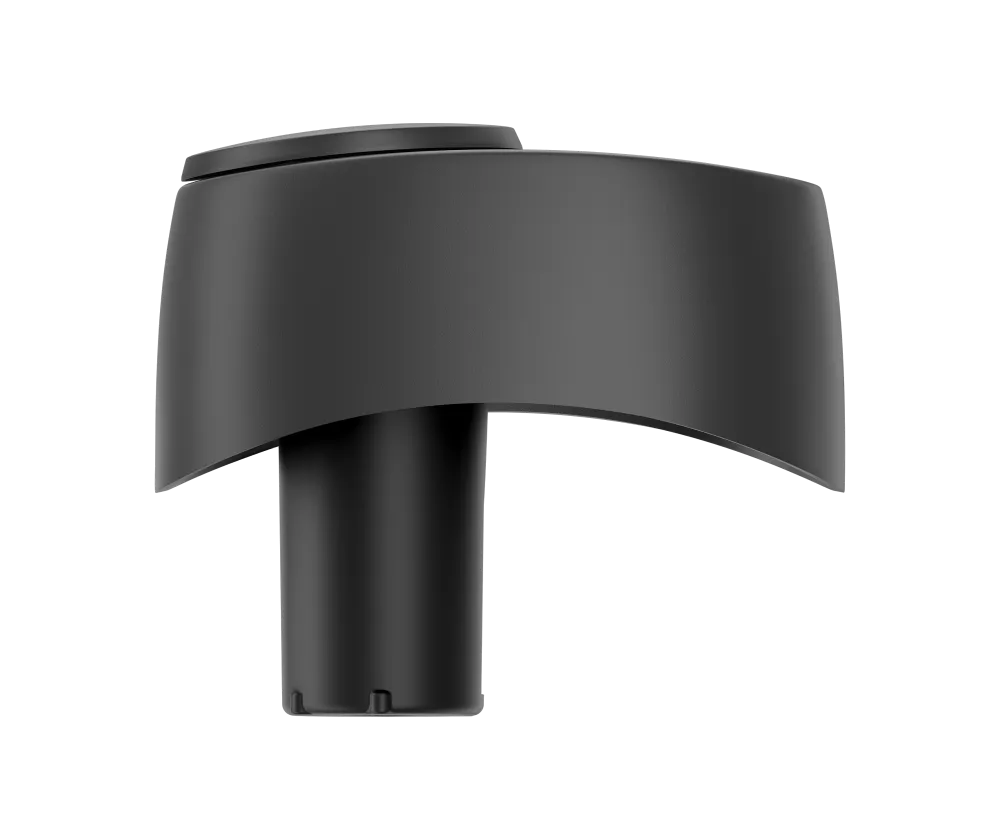 lil SOLID Ez otsik värvitoonis Black 1