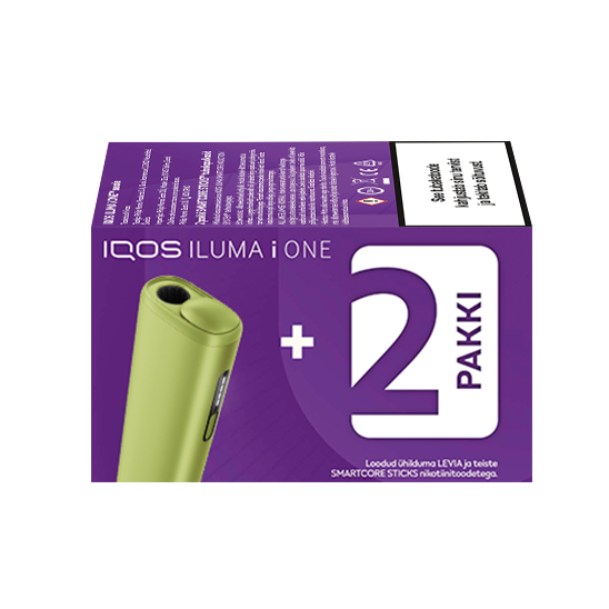 IQOS ILUMA i ONE and 2 Packs
