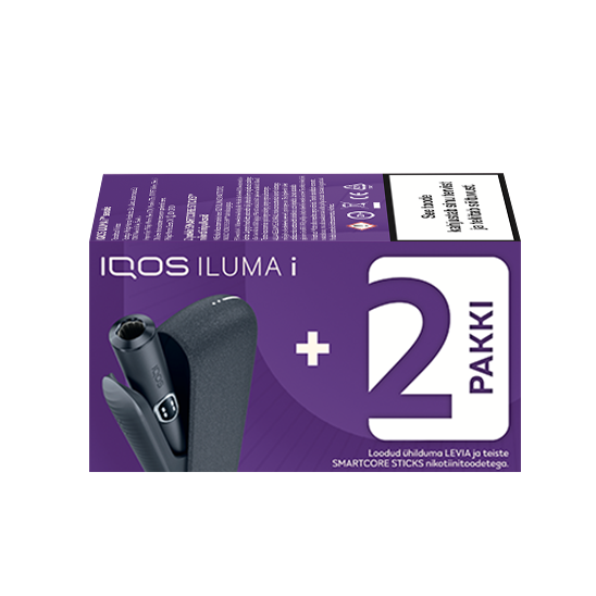 IQOS ILUMA i and 2 packs
