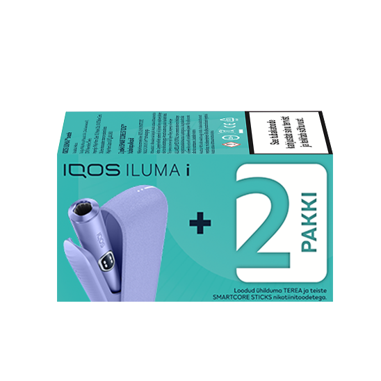 IQOS ILUMA i and 2 TEREA packs