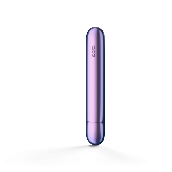 IQOS ILUMA sillerdav esipaneel värvitoonis Purple Plume