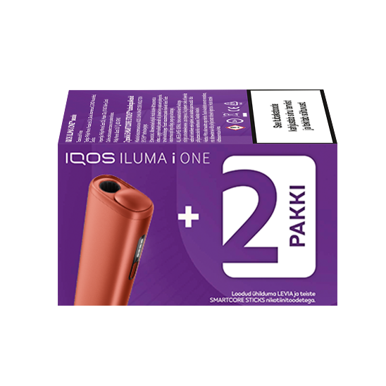 IQOS ILUMA i ONE and 2 LEVIA packs