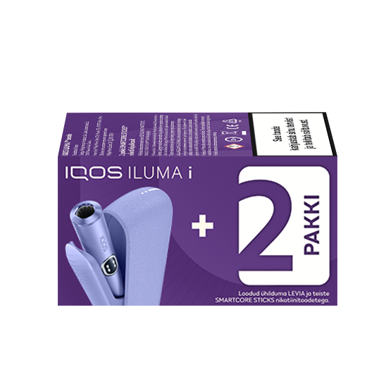 IQOS ILUMA i and 2 packs