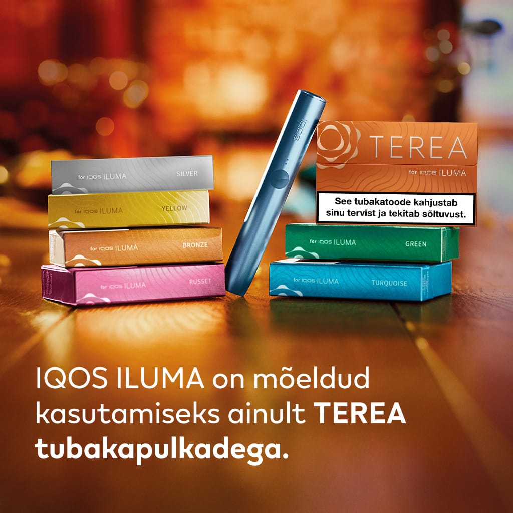 Terea tubakapulgad maitsed