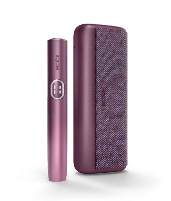 Jade Green IQOS ILUMA PRIME hoidja ja kaasaskantav laadija.